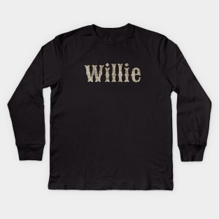 Willie Kids Long Sleeve T-Shirt